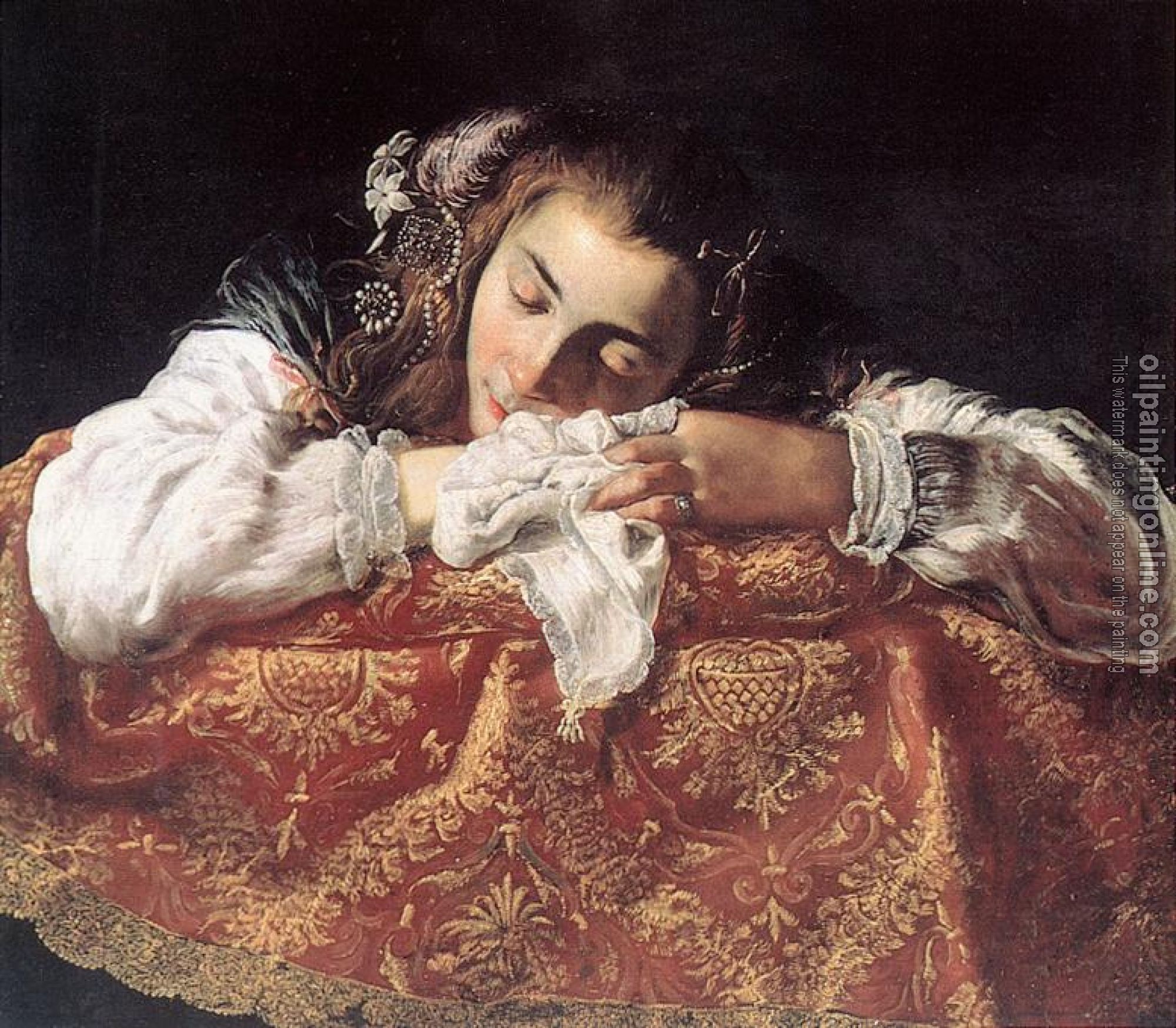 Fetti, Domenico - Sleeping Girl